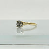 Salt and Pepper Diamond Ring, Grey Diamond Engagement Ring