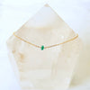 Emerald Green Bracelet, Emerald Bracelet Gold,