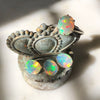 Ethiopian Opal Sliver Ring