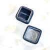 Genuine Aquamarine Ring 14k Gold - Women's Classic Aquamarine Ring - Simple Aquamarine Ring