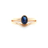 Sapphire Engagement Ring 