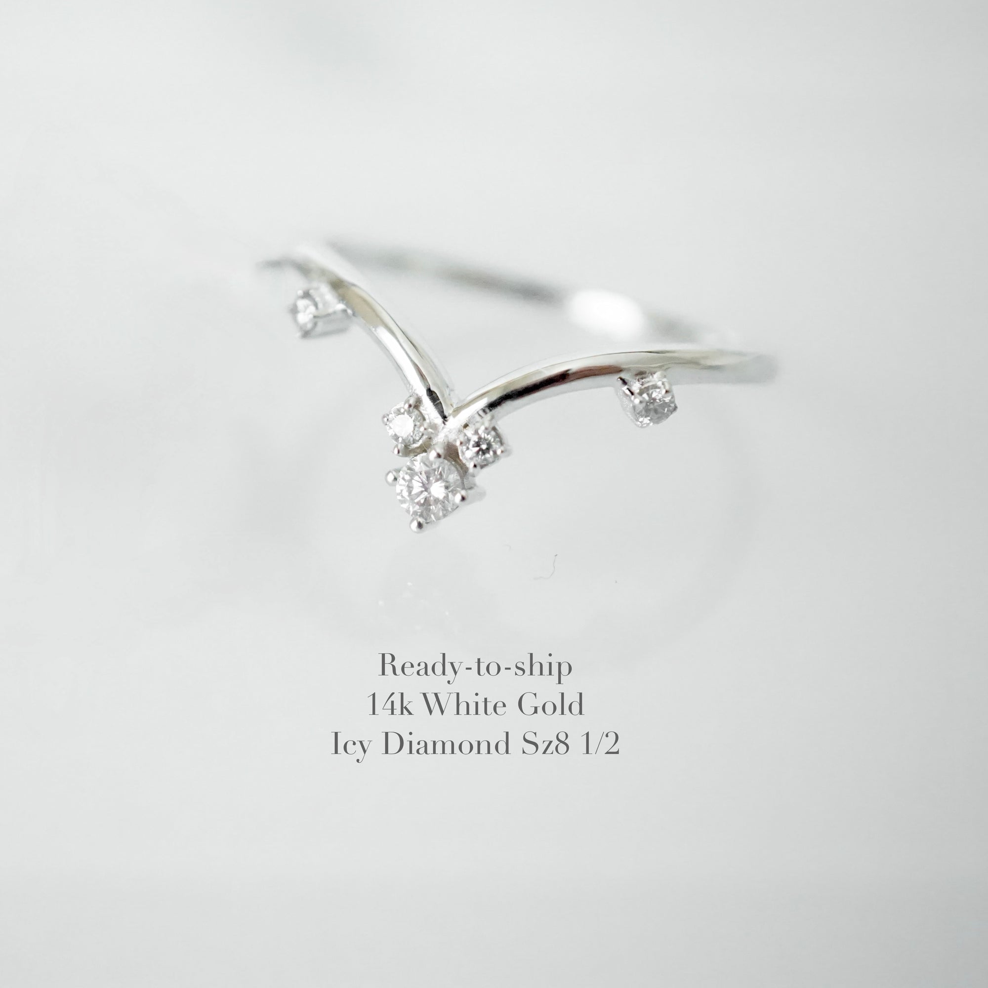 Enchanted Disney Majestic Princess Diamond Tiara Ring 14K White Gold  Jewelry 1/3 CTTW | Jewelili