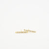 Diamond Bar Stud Earring - Diamond Stick Earrings - Bar Stud Earrings - Diamond Stud Earrings