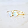 6mm Opal Solitaire Ring