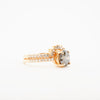 Salt and Pepper Diamond Wedding Band