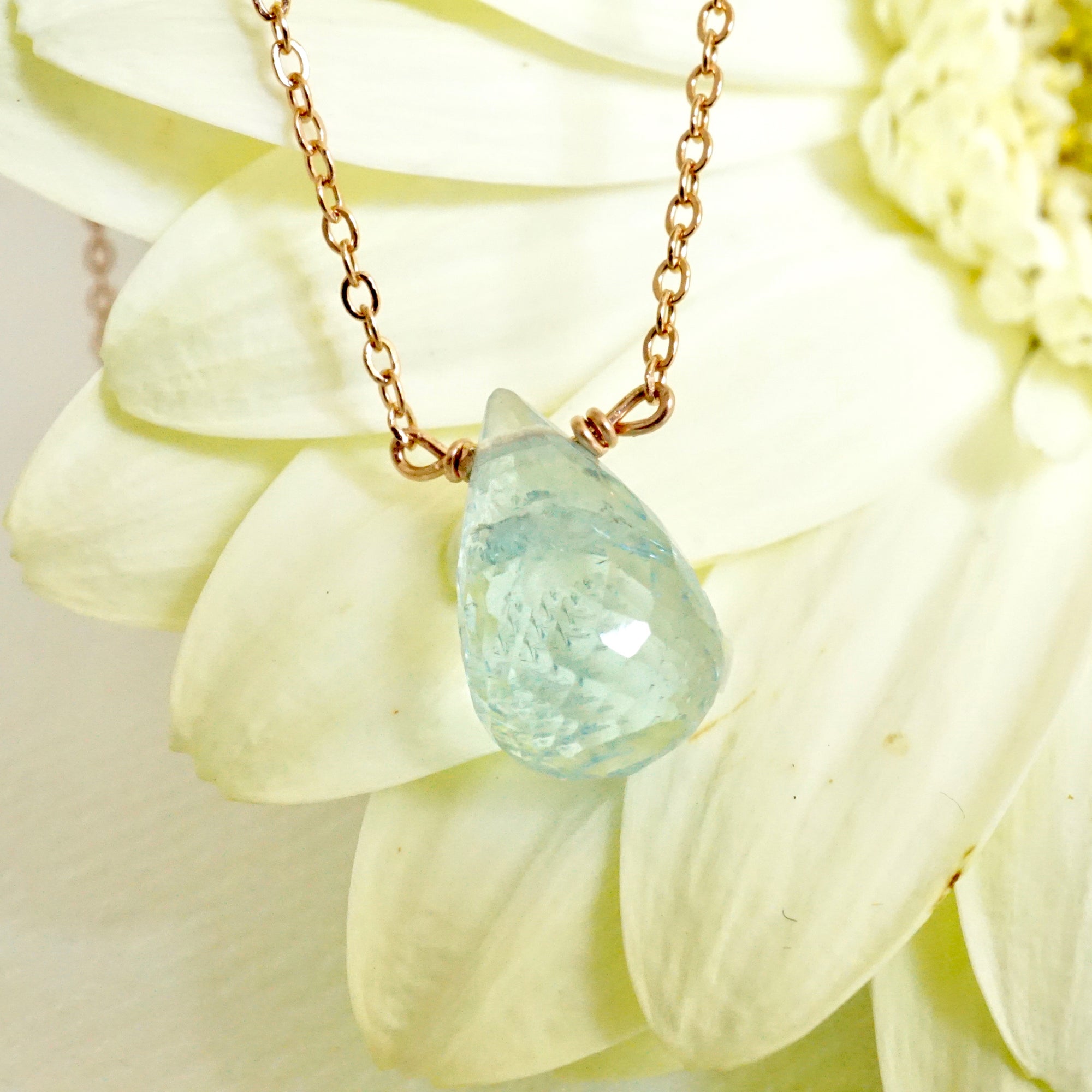 Aquamarine Pendant Necklace, 60.00 Carats