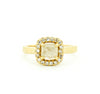 Yellow Diamond Engagement Ring 