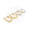 Dainty Diamond Hoops - Diamond Huggie Hoops - Gold Huggie Earrings - Huggie Hoop Earrings