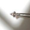 Salt and Pepper Marquise Diamond Engagement Ring White Gold