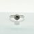 Salt and Pepper Diamond Ring Engagement, Black Diamond Ring
