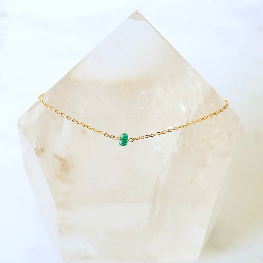 Emerald Green Bracelet, Emerald Bracelet Gold,