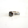 Black Diamond 14k White Gold Ring