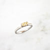 Yellow Diamond Marquise Ring