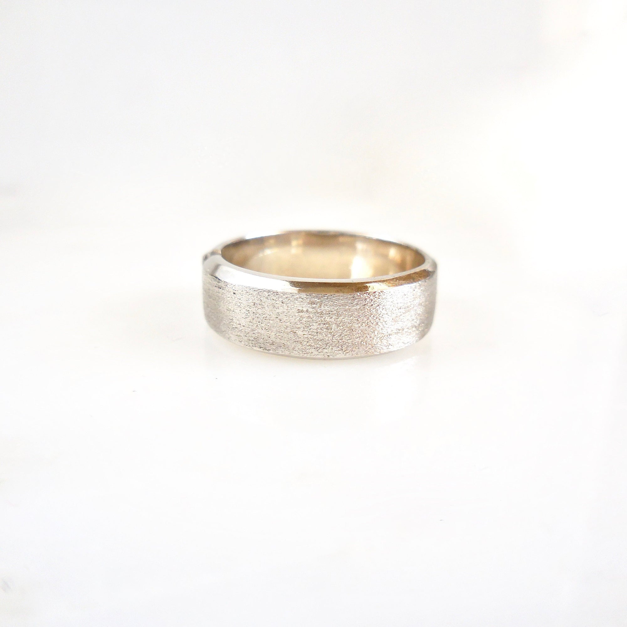 Diamond chevron nesting ring , side wedding band - Diamond Dust 2