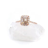 Oval Rose Cut Diamond Engagement Ring