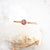 Pink Sapphire Ring - Bezel Set Sapphire Stacking Ring - Lavender Sapphire Gold Ring